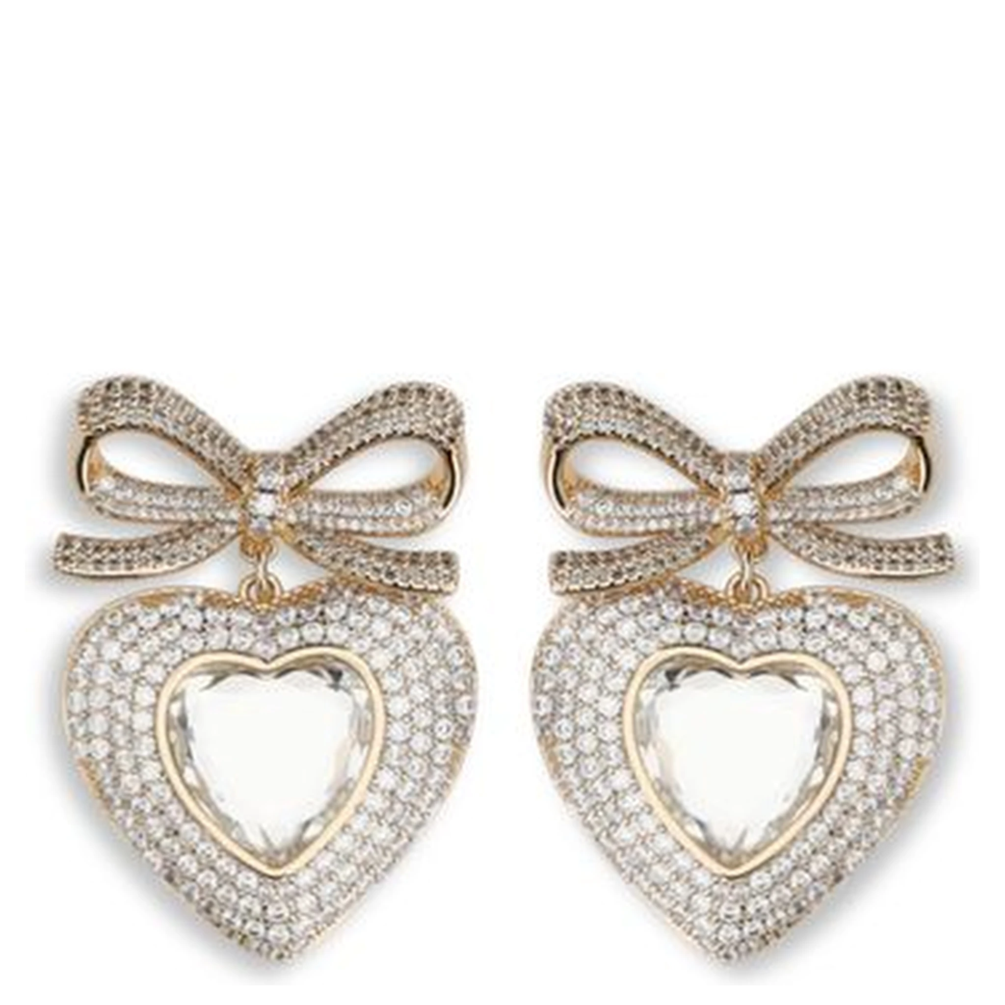 Gold Brass Earrings