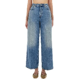 "WIDE-LEG" JEANS