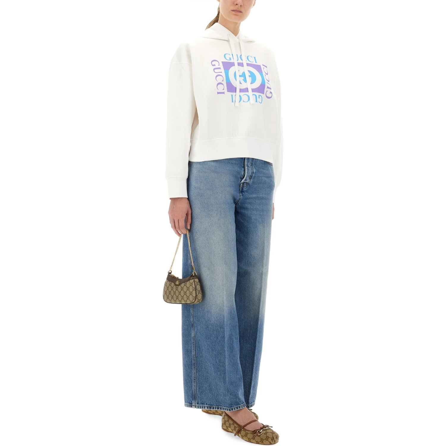 "WIDE-LEG" JEANS