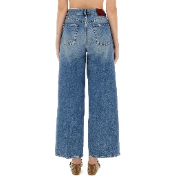 "WIDE-LEG" JEANS