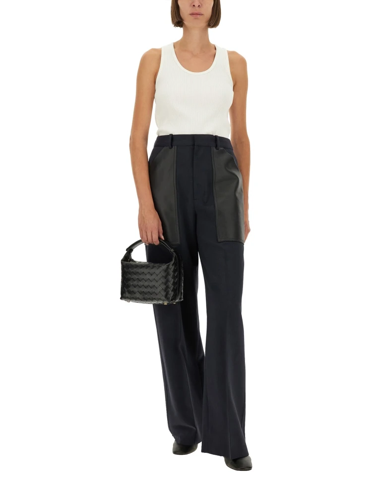 WOOL AND COTTON PANTS alternative