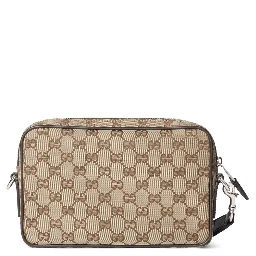 FABRIC SHOULDER BAG "GG" SMALL