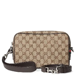 FABRIC SHOULDER BAG "GG" SMALL