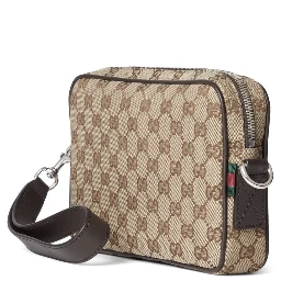 FABRIC SHOULDER BAG "GG" SMALL