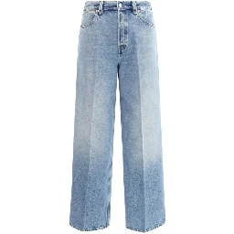 Light Blue Cotton Jeans Denim
