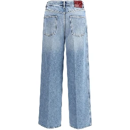 Light Blue Cotton Jeans Denim