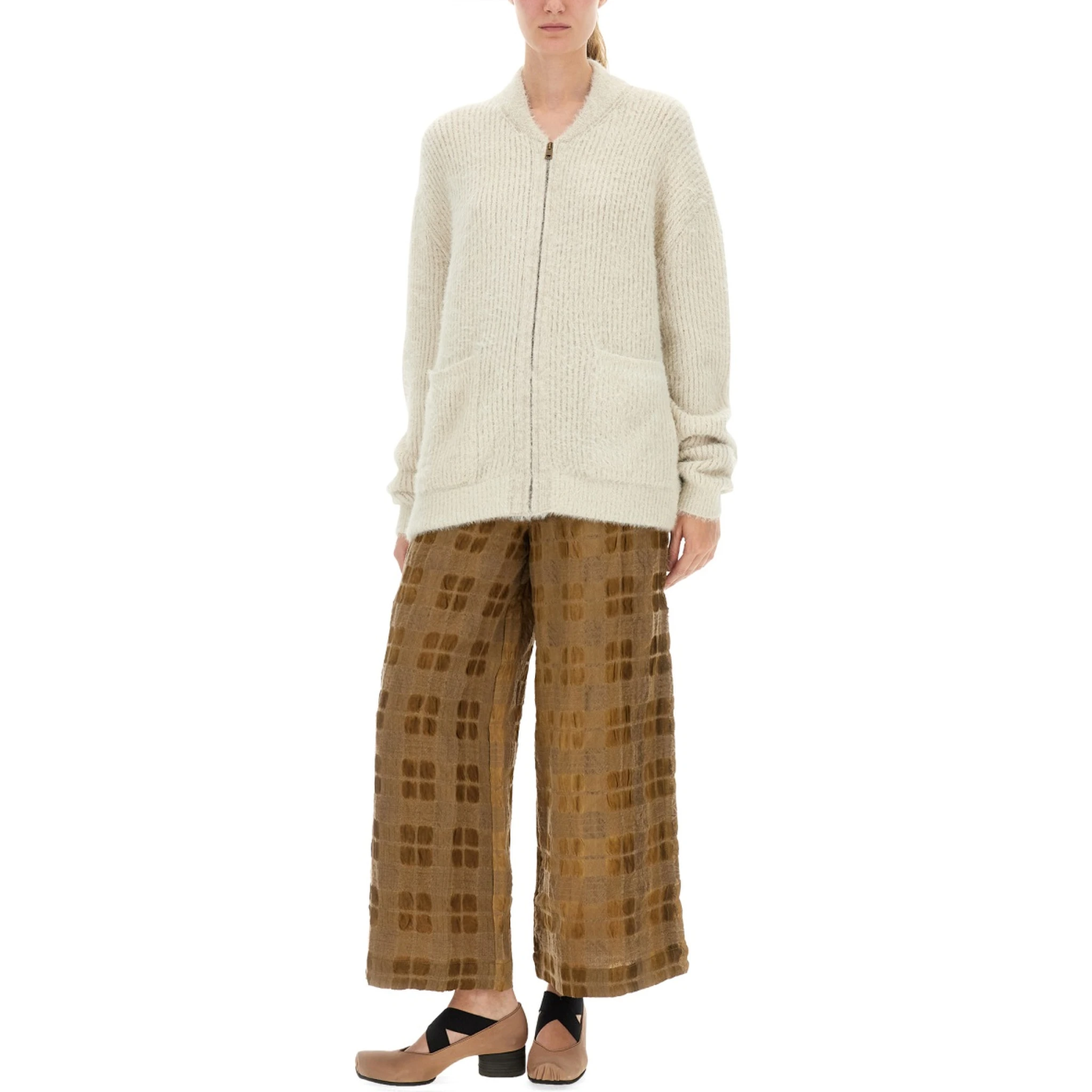 WOOL BLEND CARDIGAN