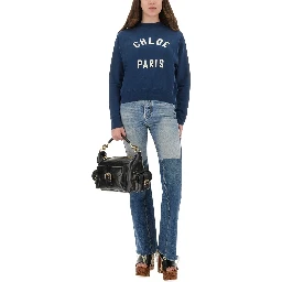 COTTON FLEECE LOGO PULLOVER