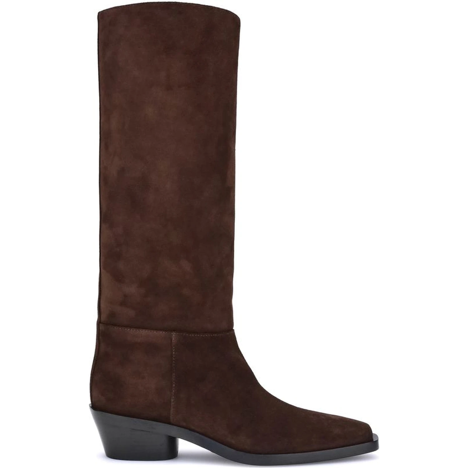Brown Calf Leather Bos Taurus Ankle Boots