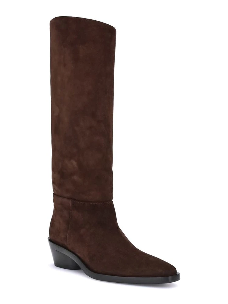 Brown Calf Leather Bos Taurus Ankle Boots alternative