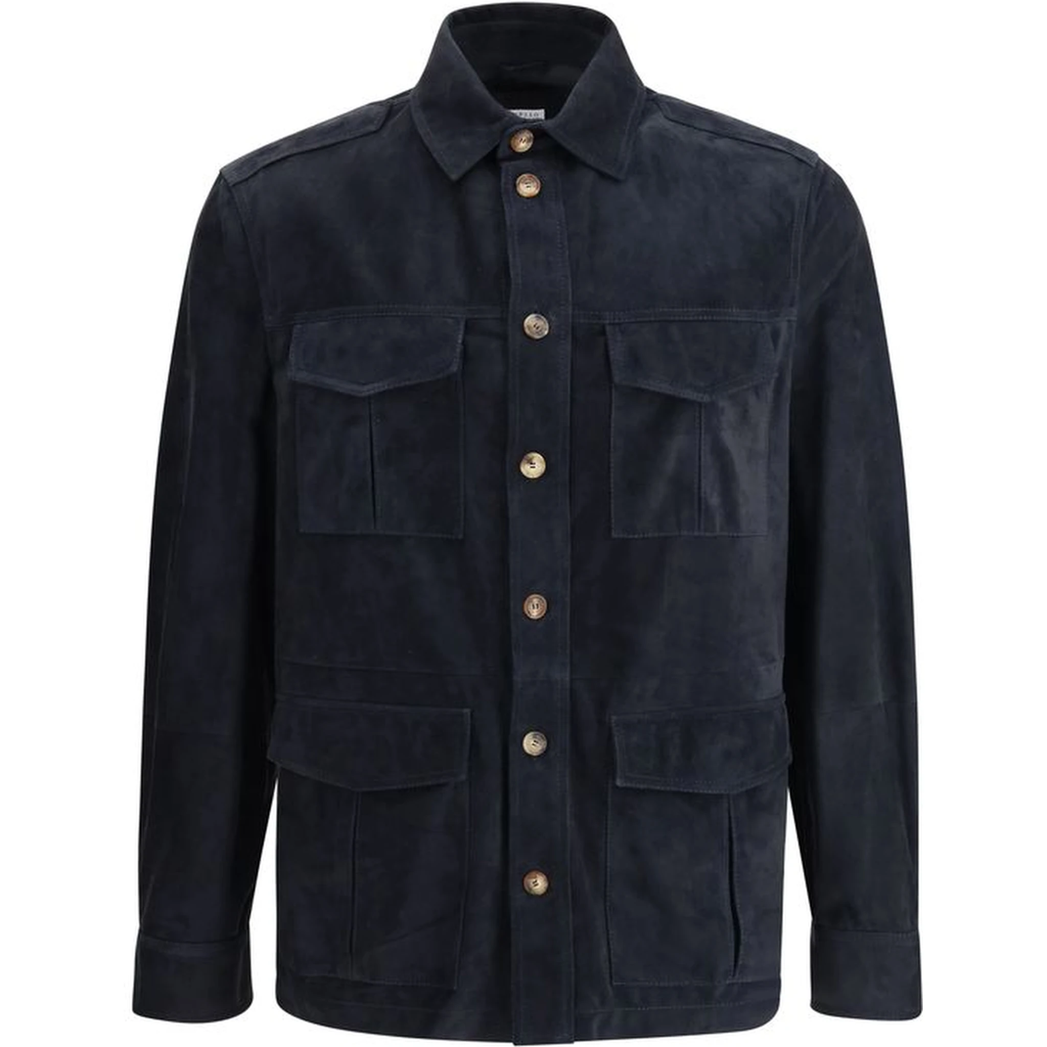 Suede leather shirt Jacket