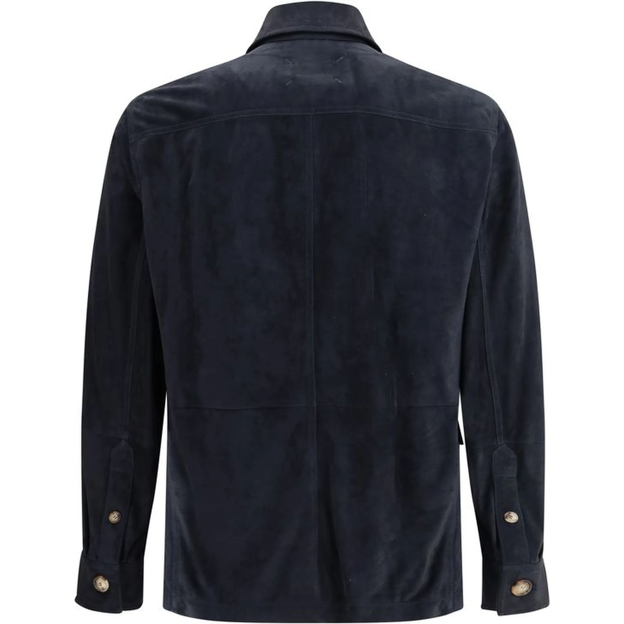 Suede leather shirt Jacket