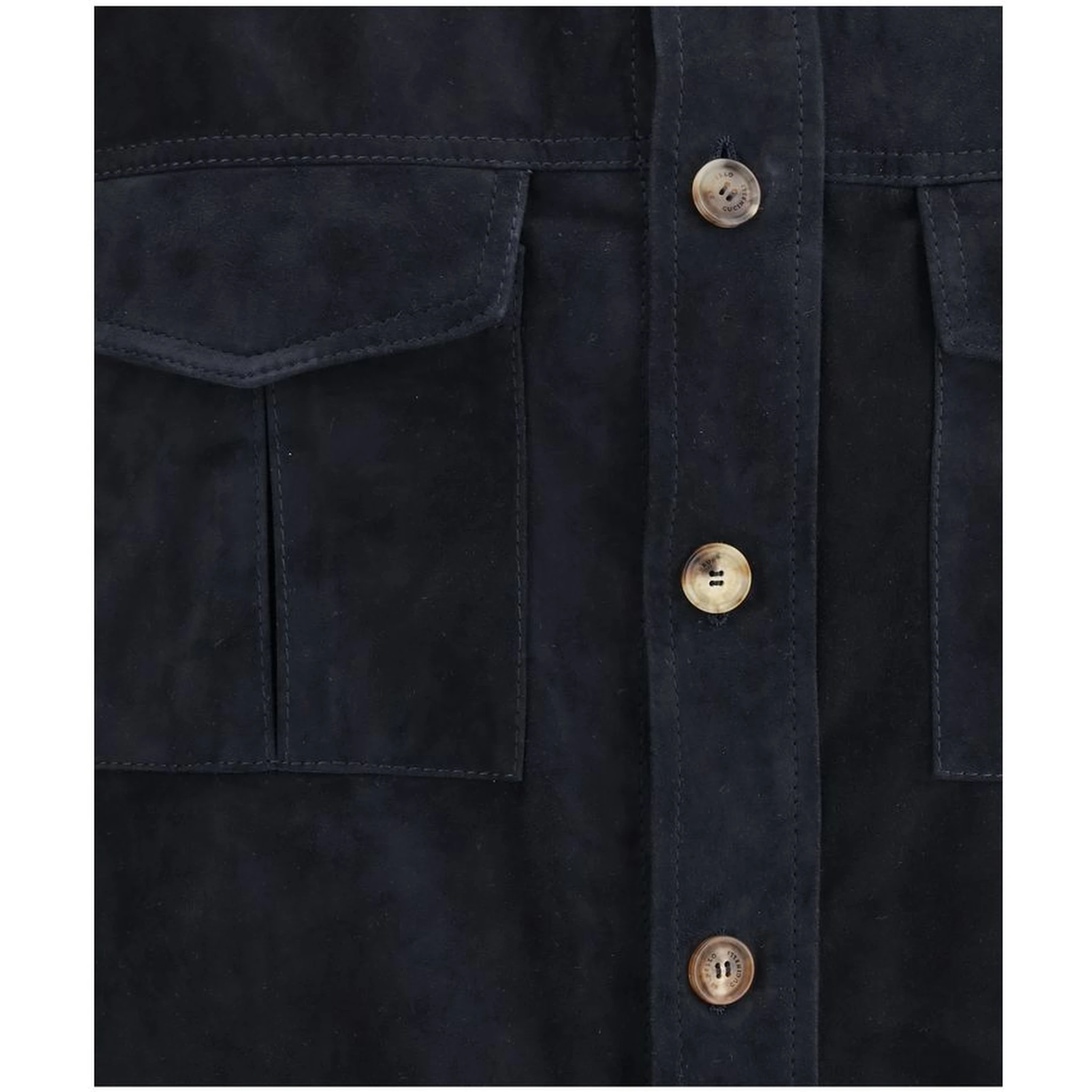 Suede leather shirt Jacket
