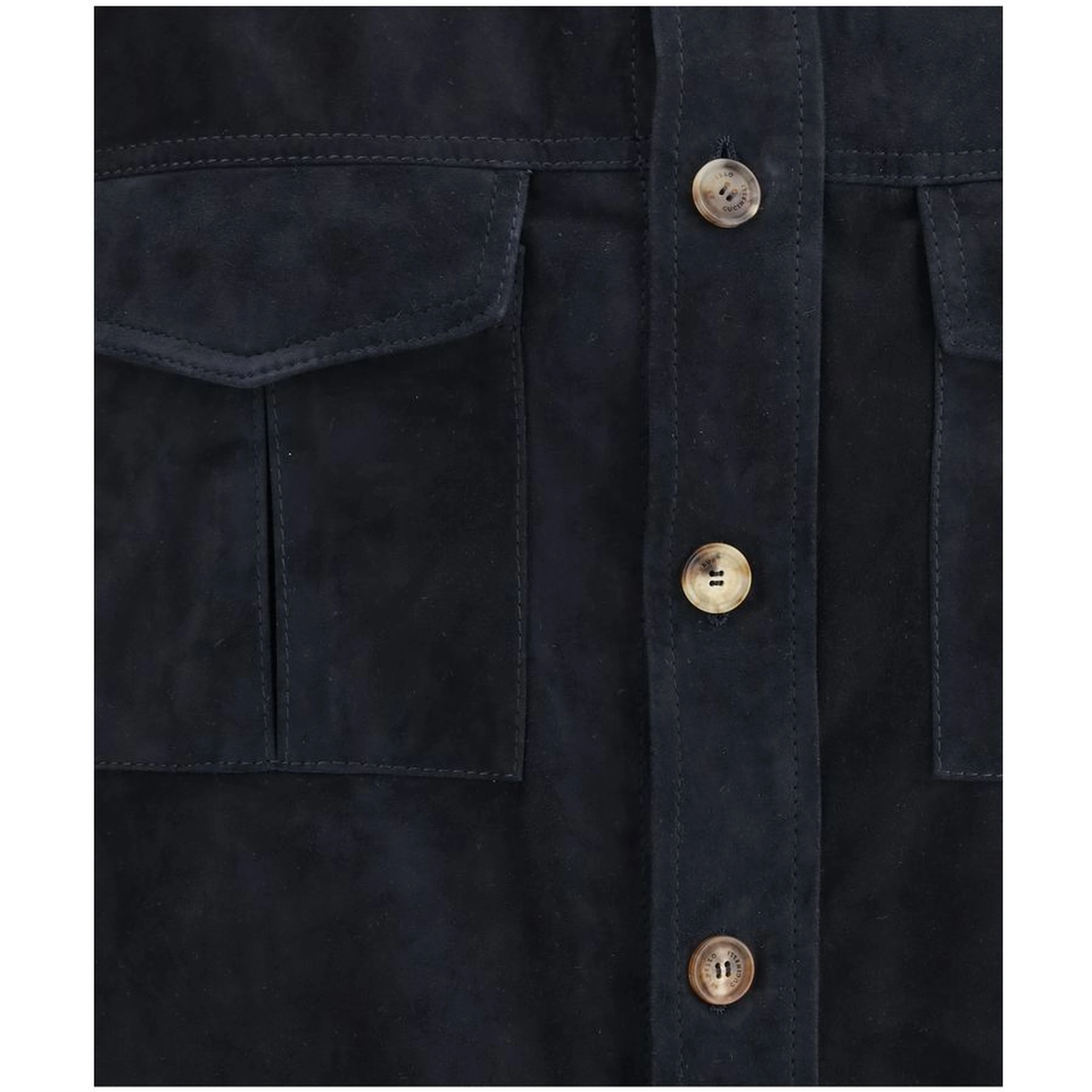 Suede leather shirt Jacket