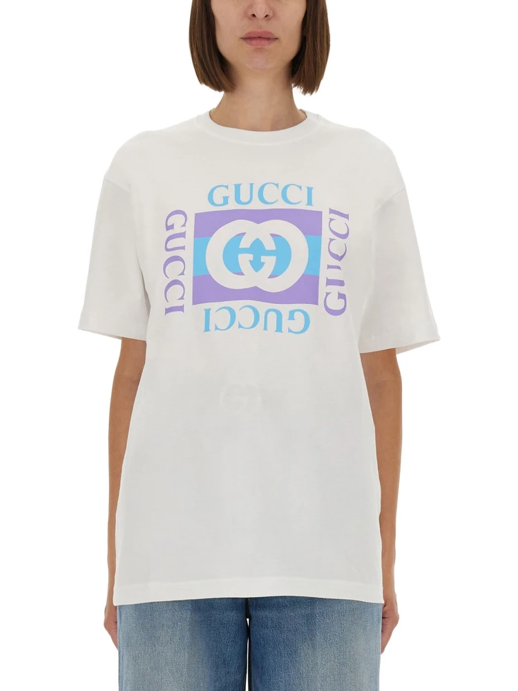 COTTON T-SHIRT WITH PRINT