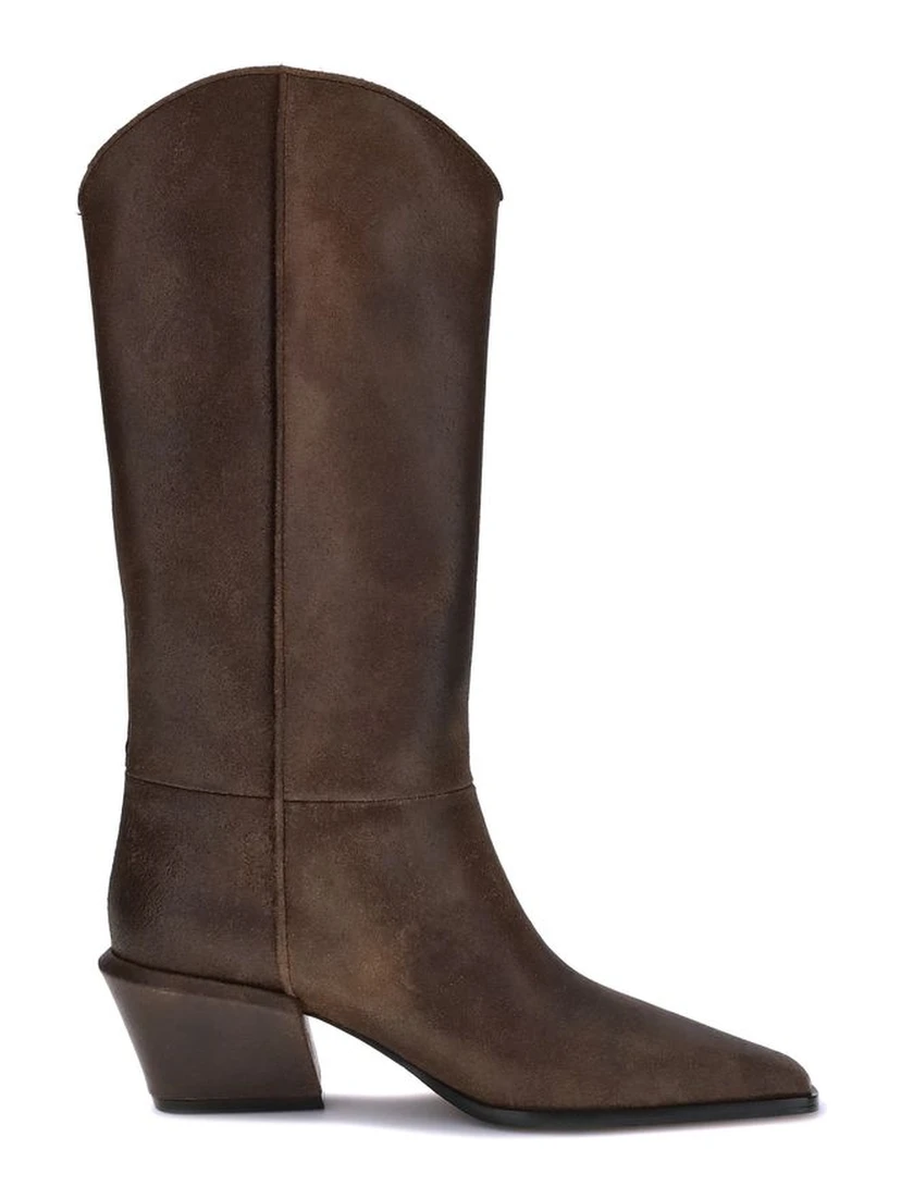 Brown Leather Boots