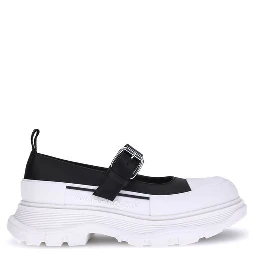 Black Rubber Ballet Flats