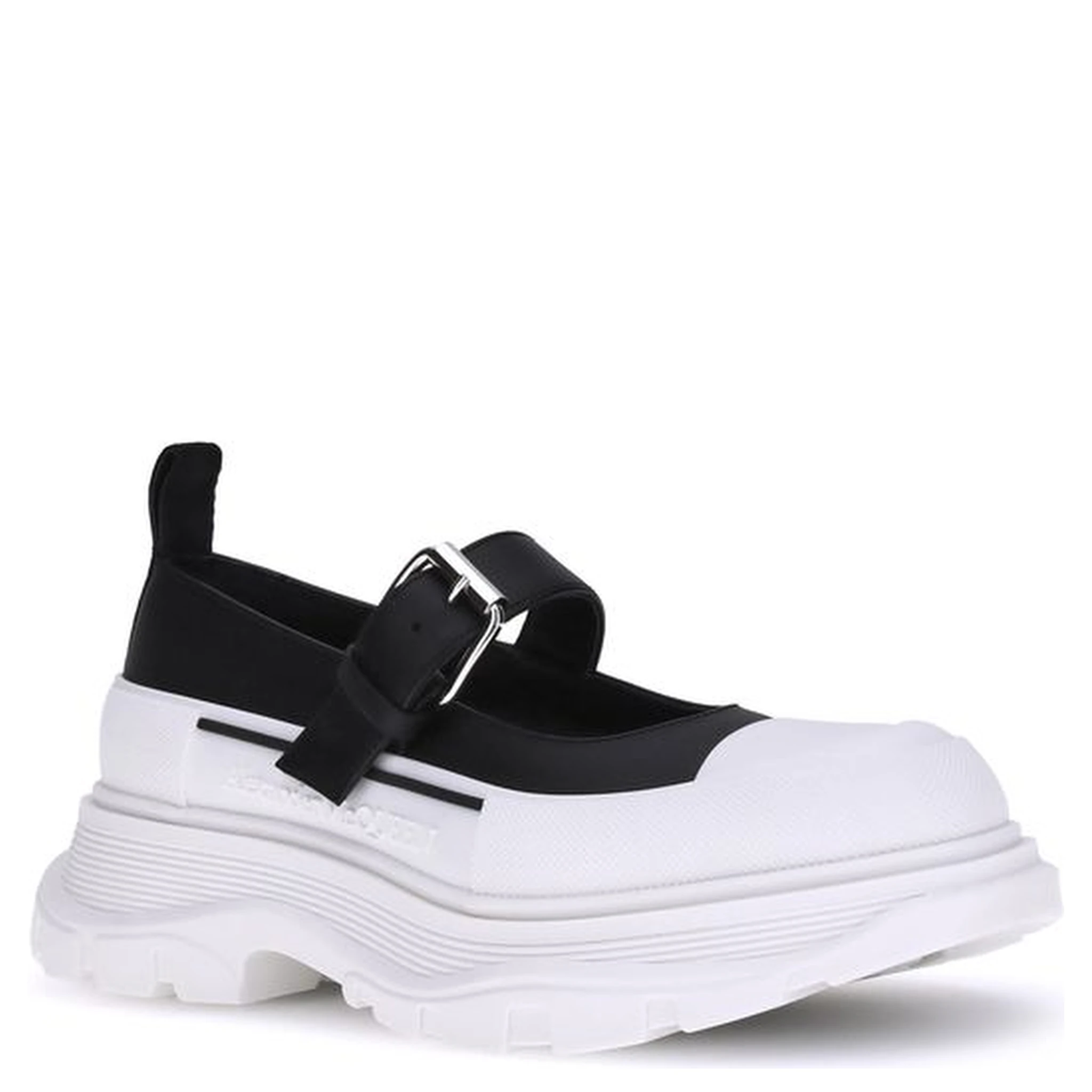 Black Rubber Ballet Flats