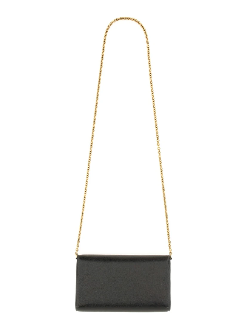 "CHLOÉ ICONIC" FLAP AND CHAIN WALLET