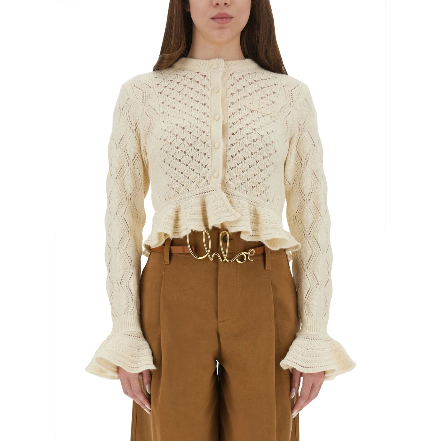 CROCHET KNIT CARDIGAN