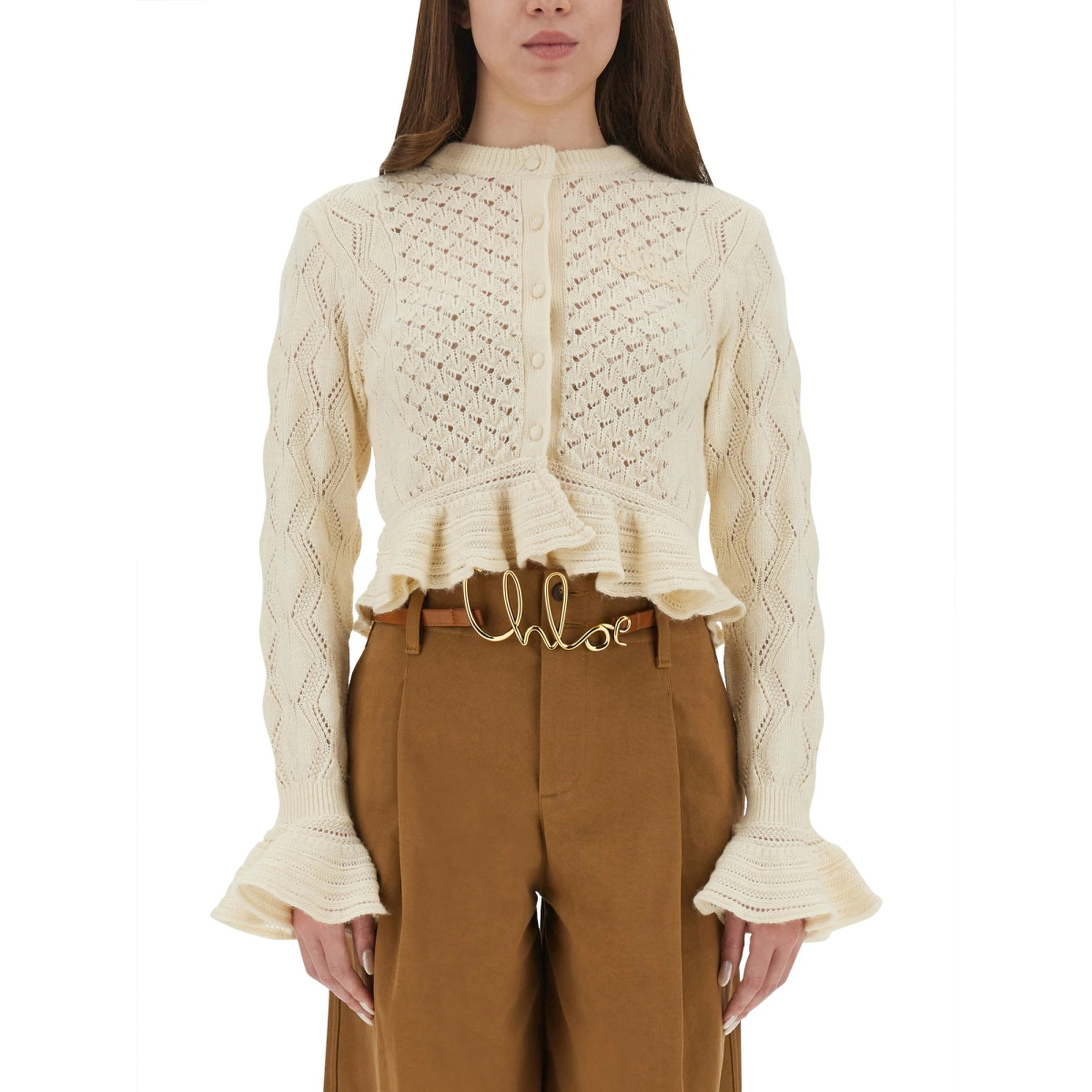 CROCHET KNIT CARDIGAN