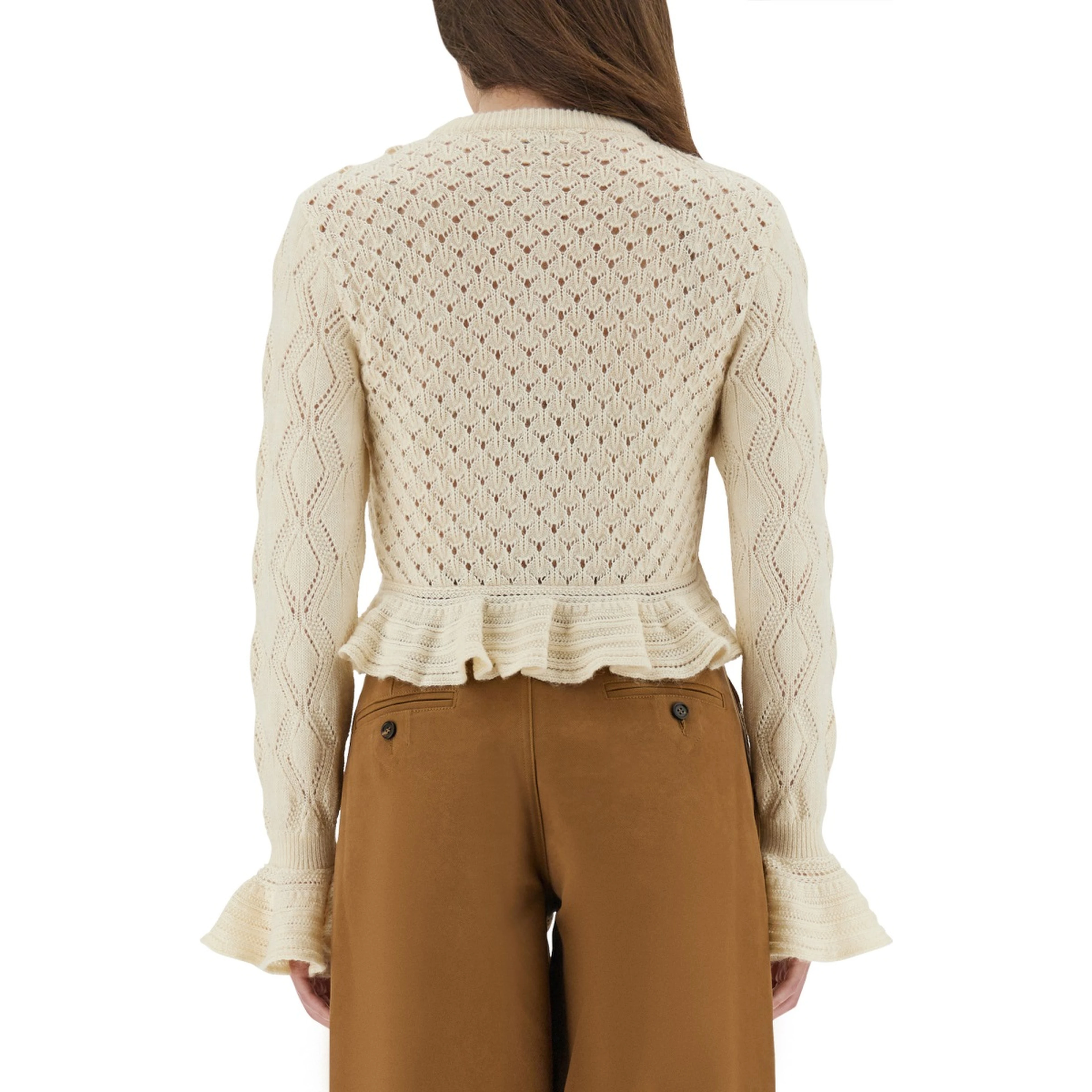 CROCHET KNIT CARDIGAN