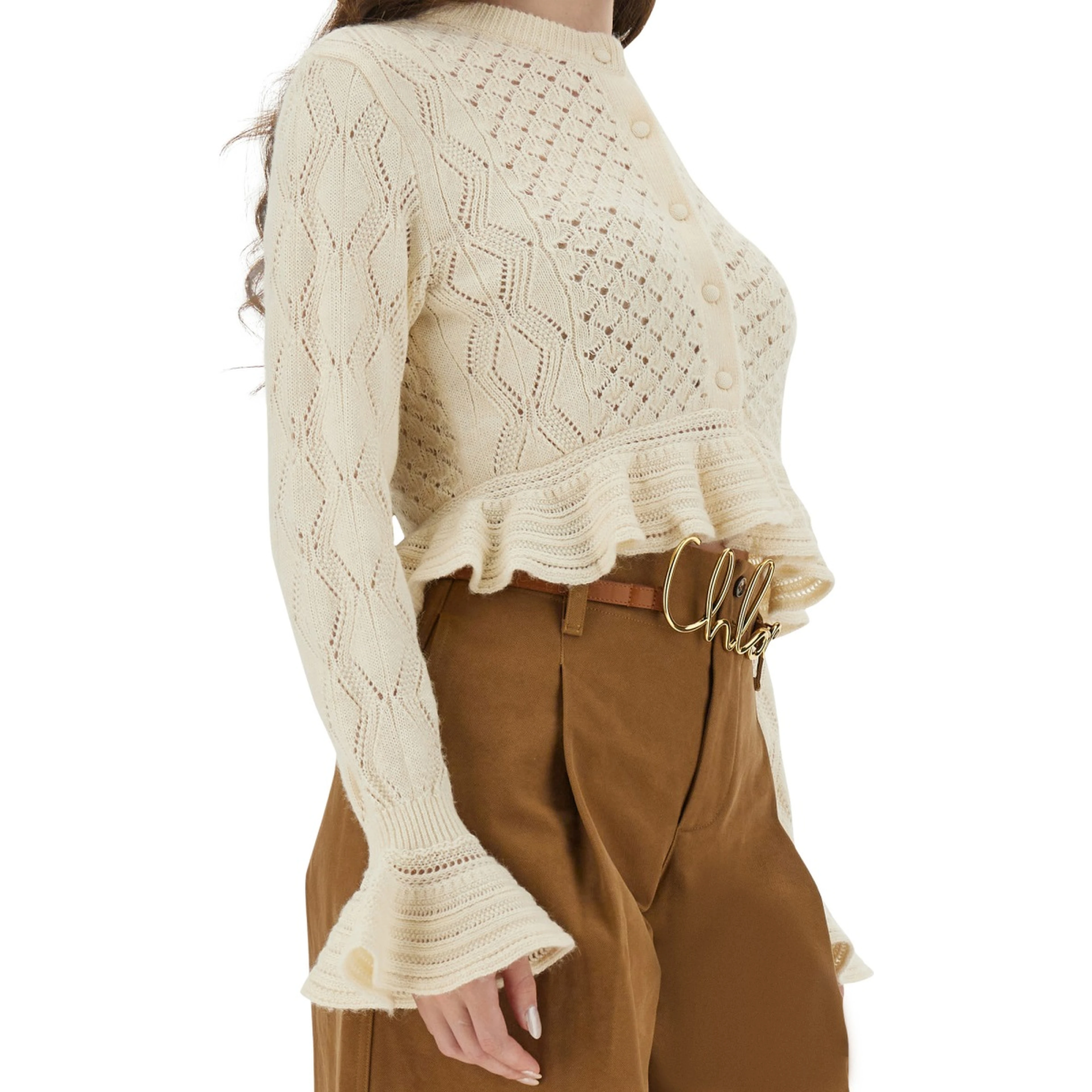 CROCHET KNIT CARDIGAN