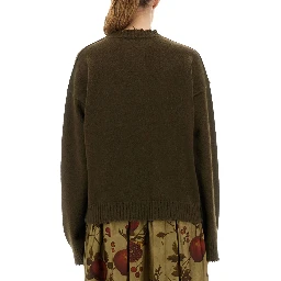 CASHMERE SWEATER WITH BANGS