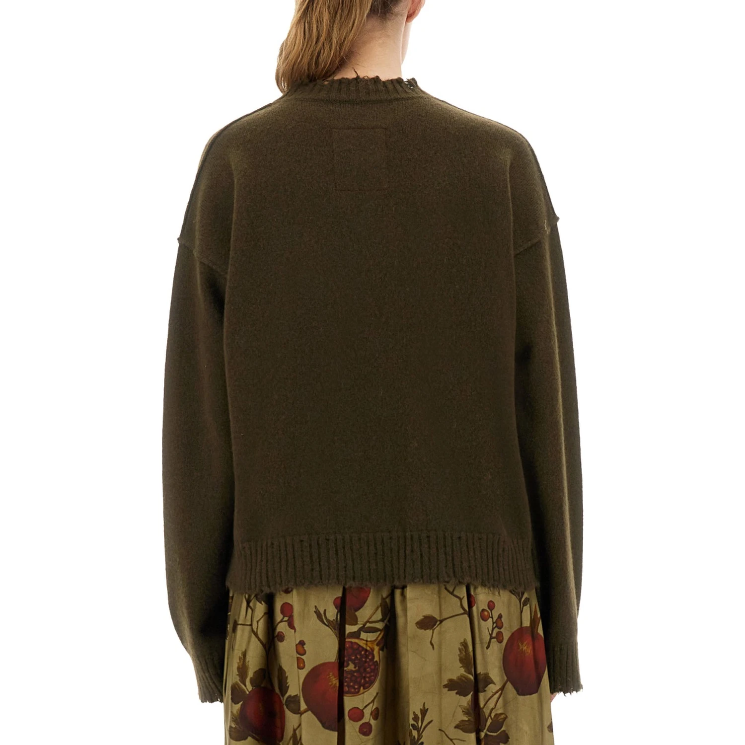 CASHMERE SWEATER WITH BANGS