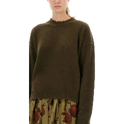 CASHMERE SWEATER WITH BANGS