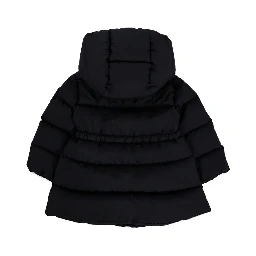 JACKET WITH LOGO AND HOOD