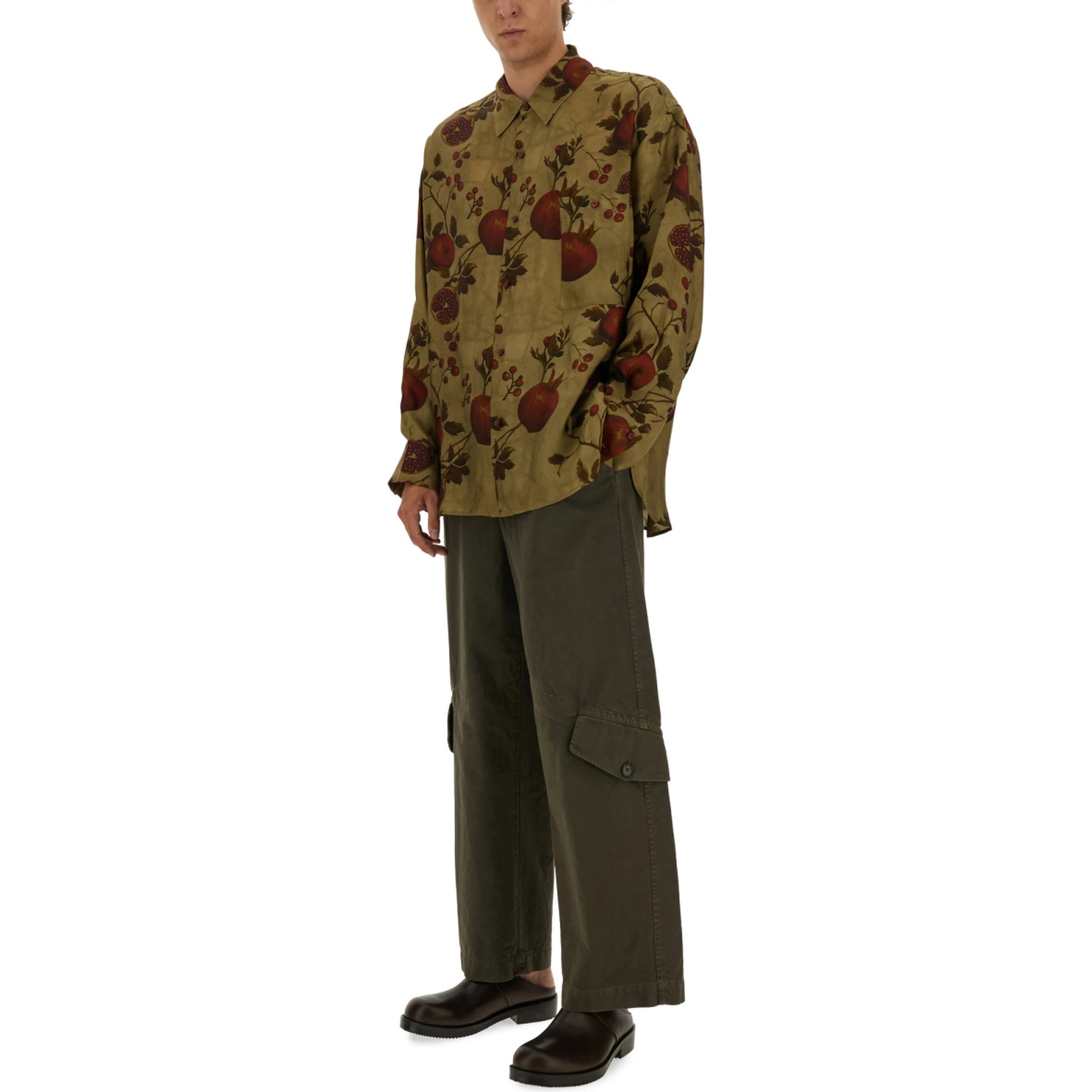 POMEGRANATE PRINT SHIRT