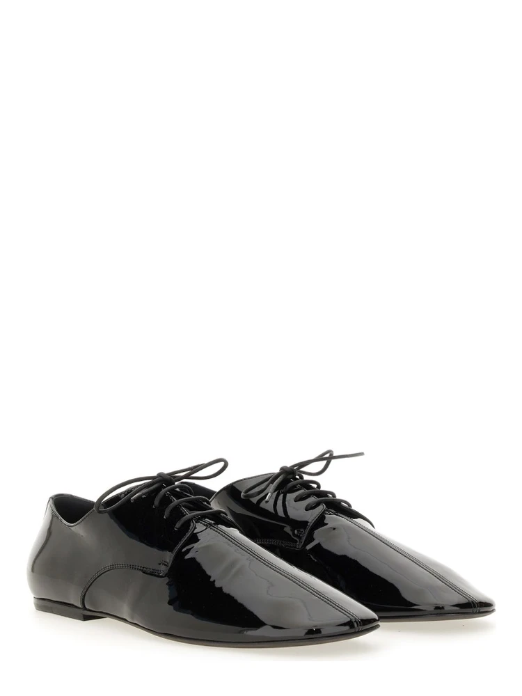 SHINY LEATHER LACE-UP SHOE alternative