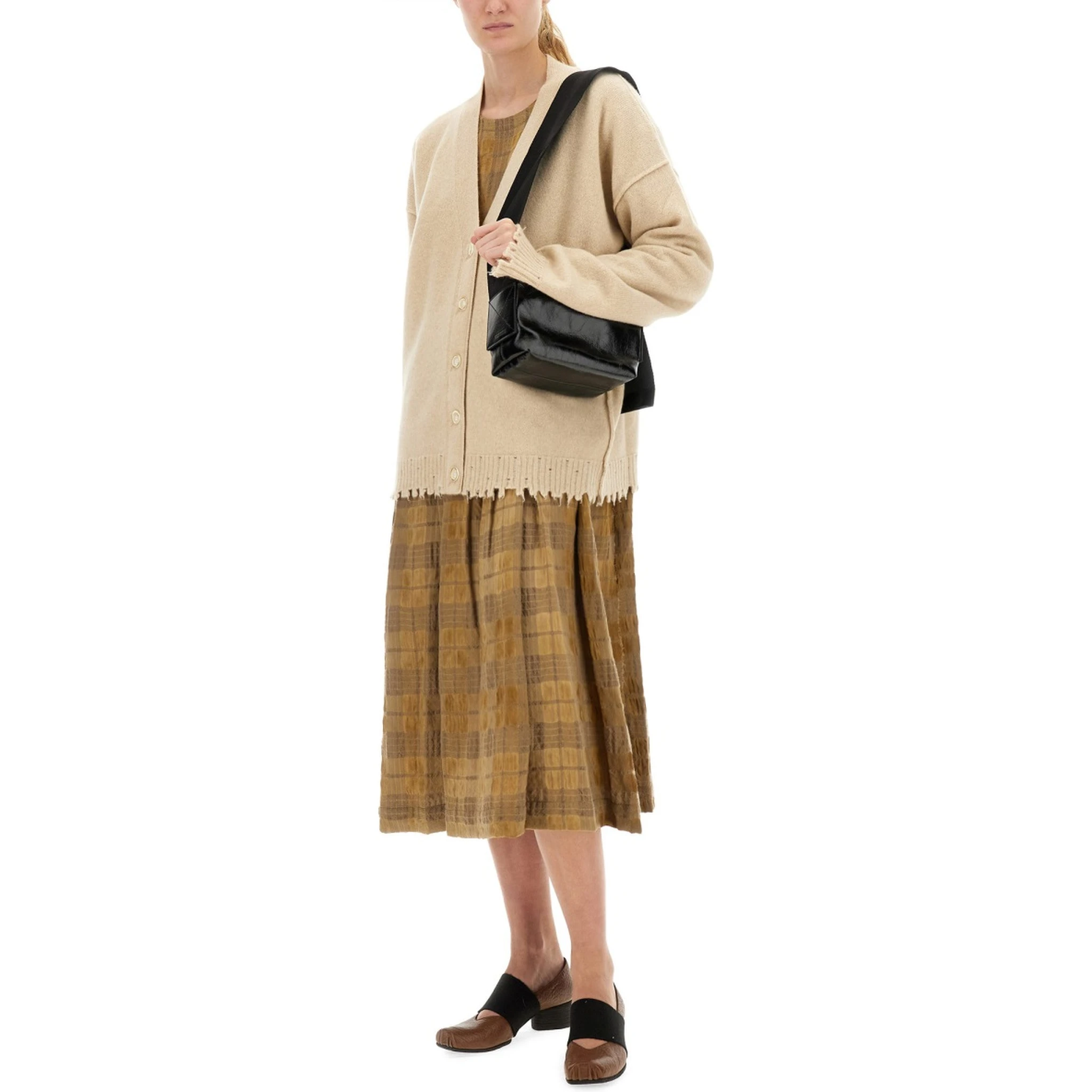 CASHMERE CARDIGAN WITH BUTTONS