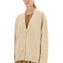 CASHMERE CARDIGAN WITH BUTTONS