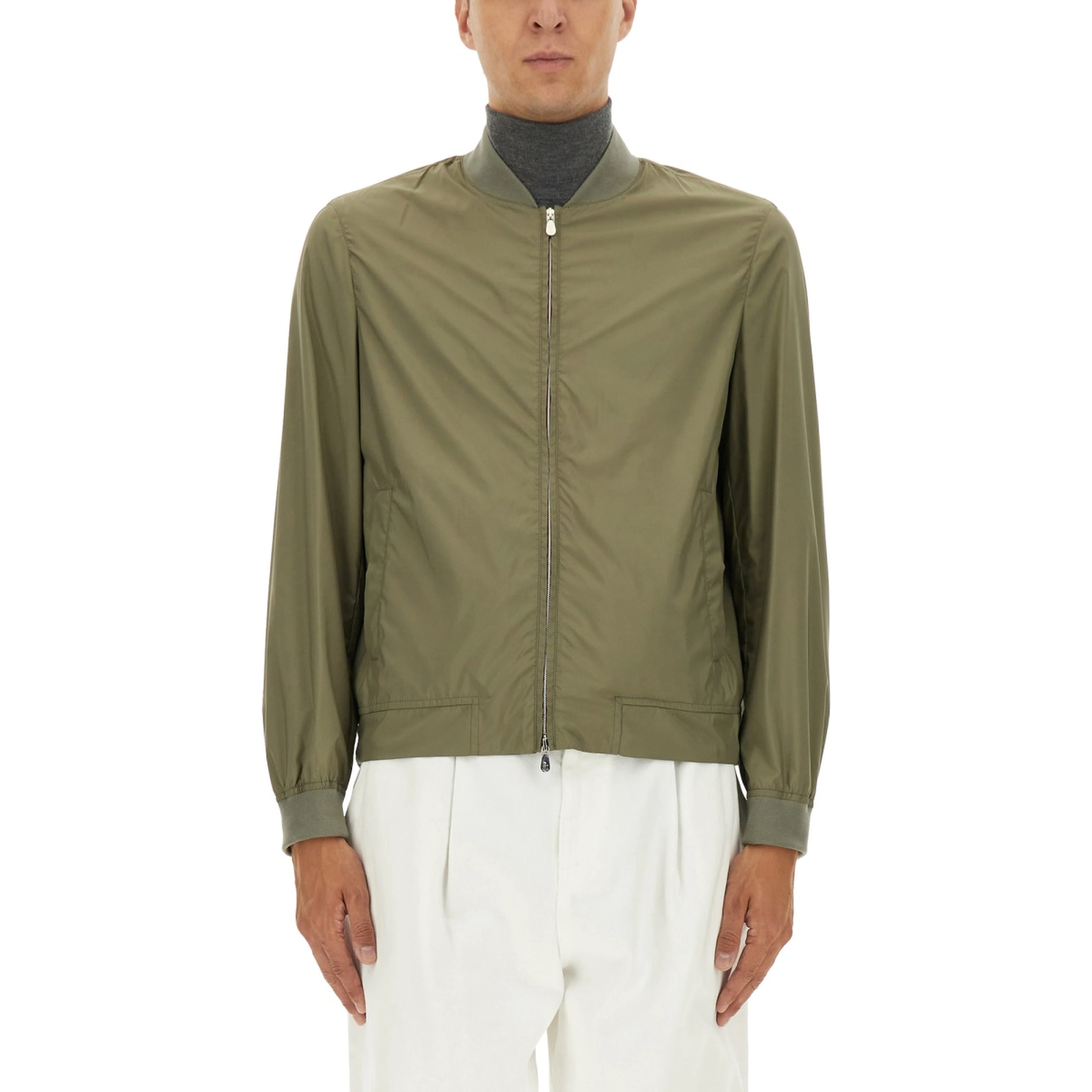 BOMBER WITH ZIP