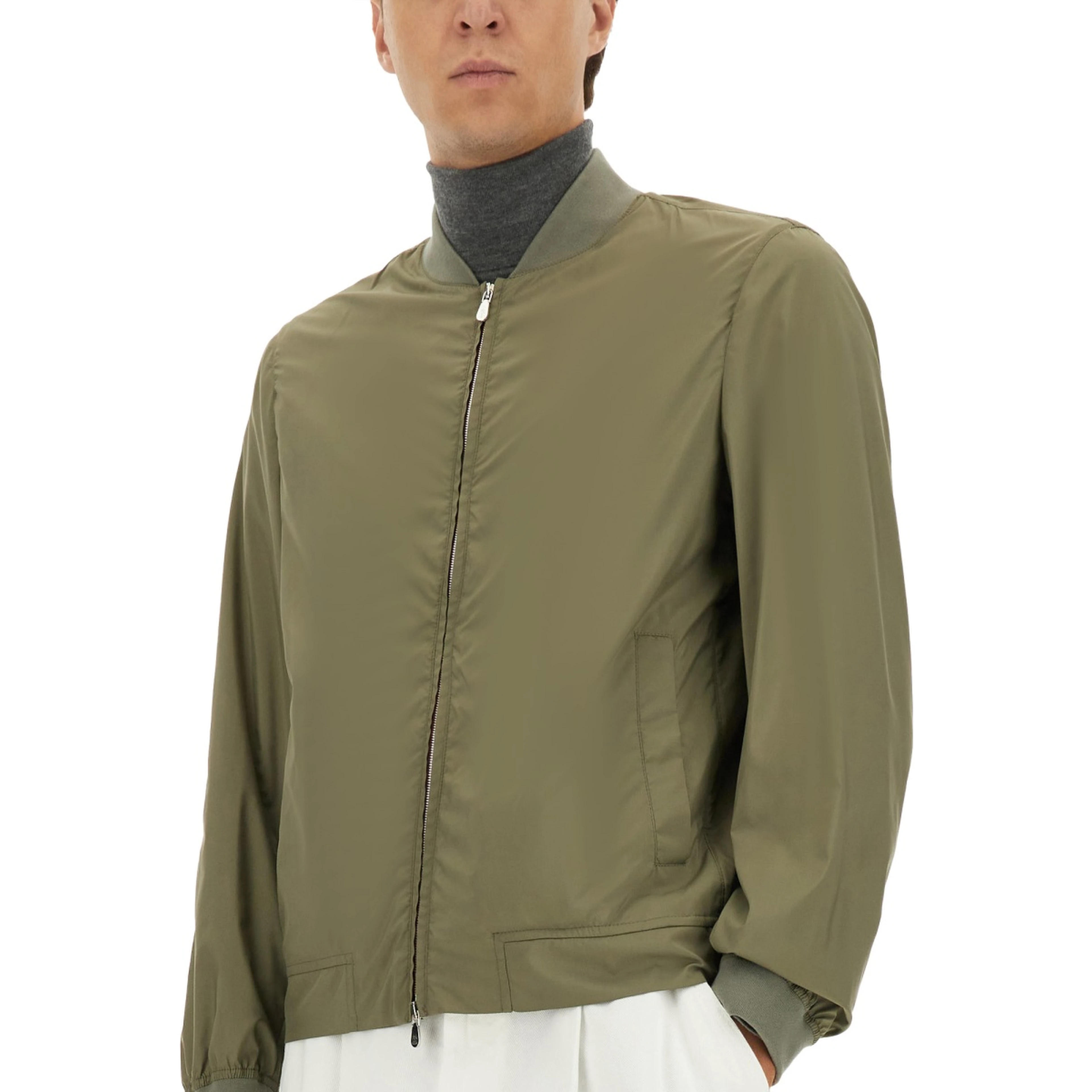 BOMBER WITH ZIP