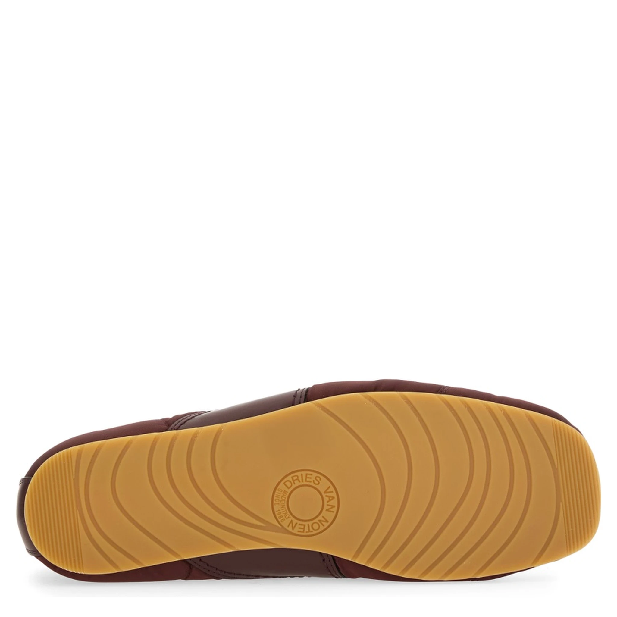 NYLON AND NAPPA LEATHER SNEAKER