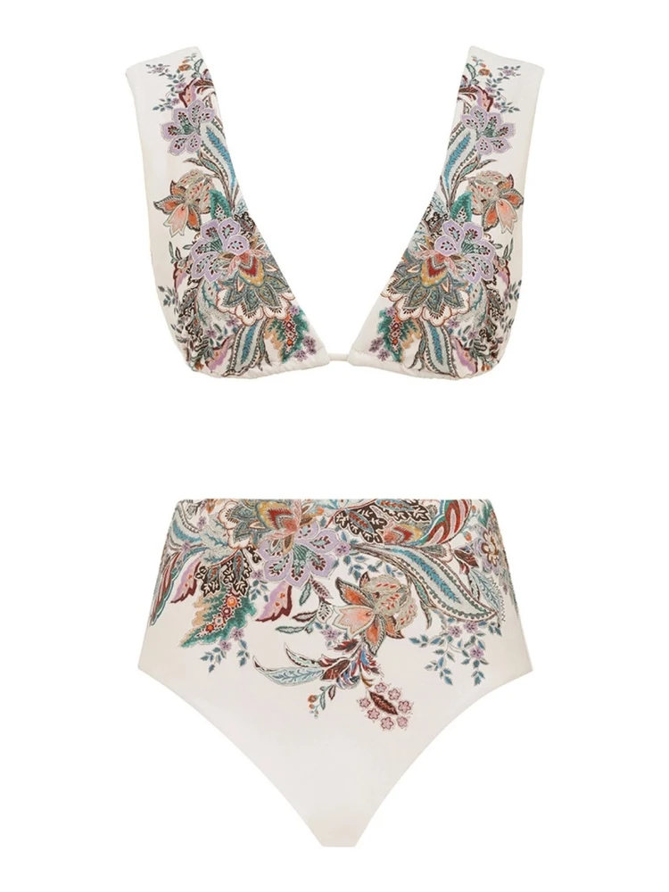 "RHIANNON" WIDE STRAP BIKINI SWIMSUIT