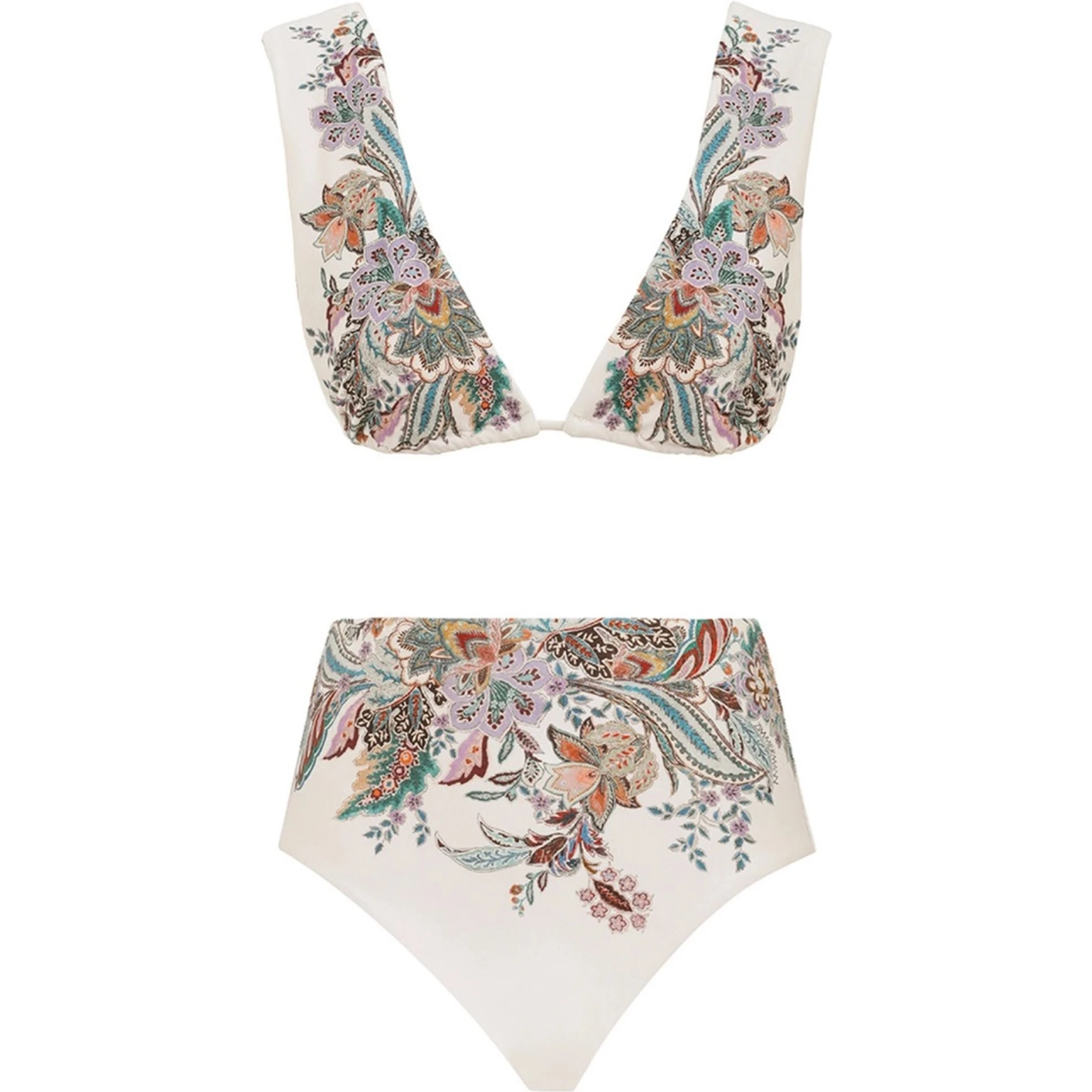 "RHIANNON" WIDE STRAP BIKINI SWIMSUIT