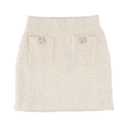 WOOL MINISKIRT