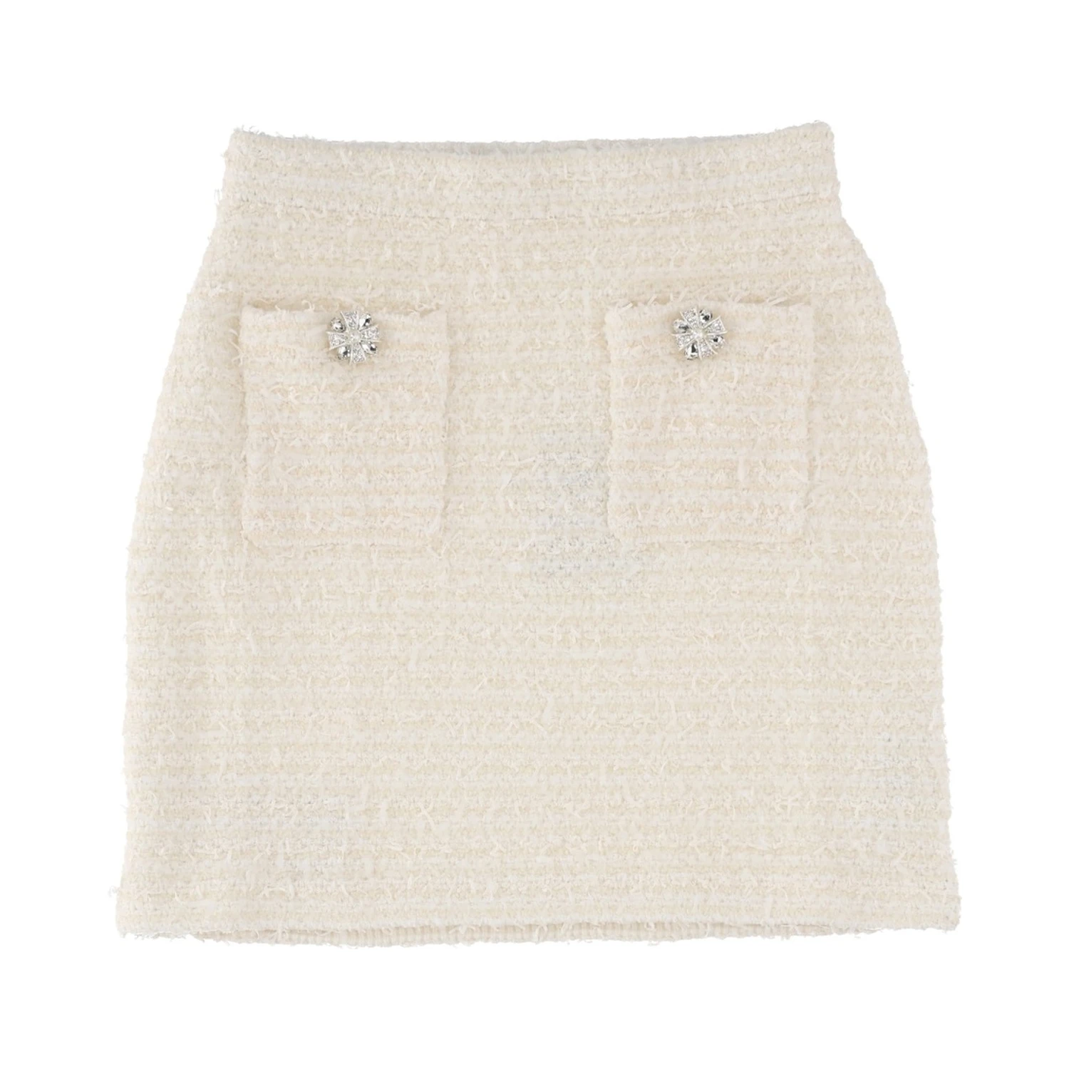 WOOL MINISKIRT