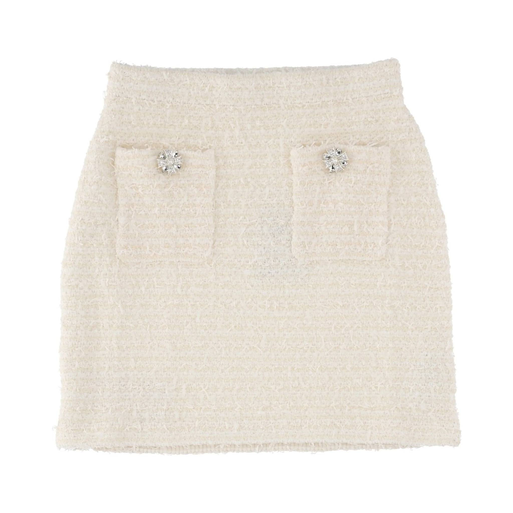 WOOL MINISKIRT