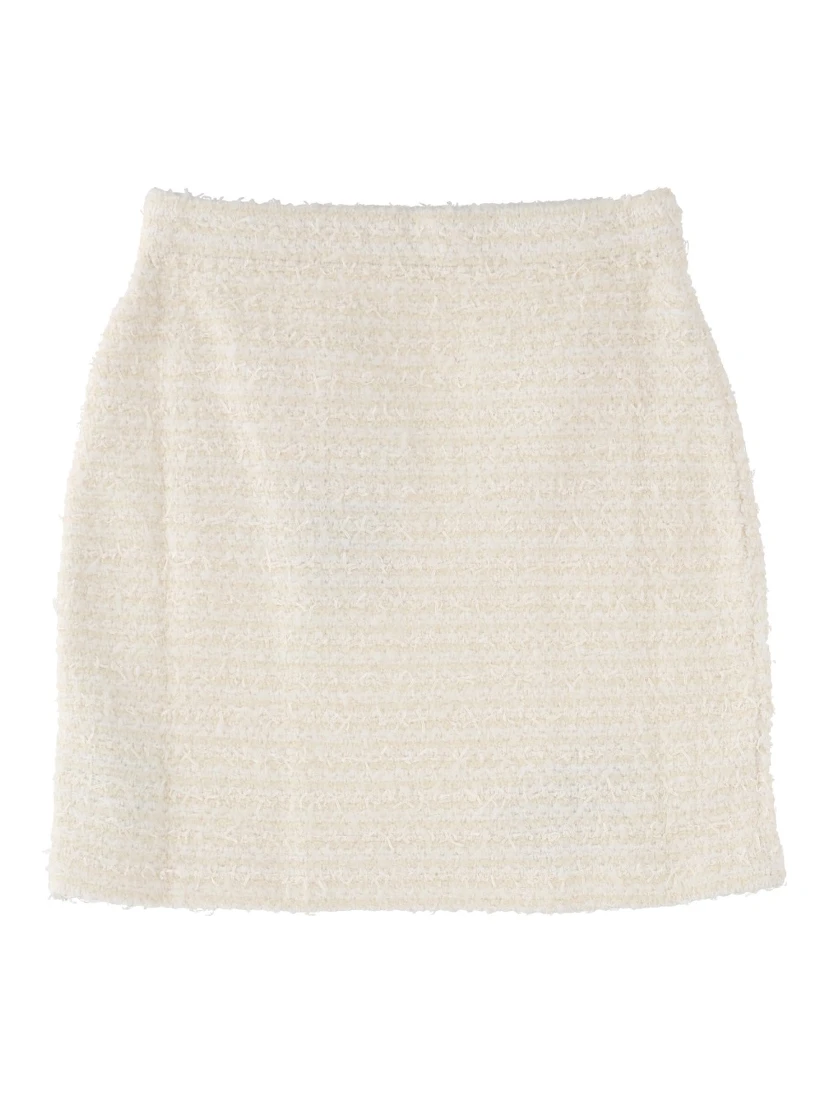 WOOL MINISKIRT
