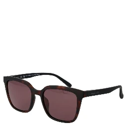 Brown Stainless Steel Sunglasses