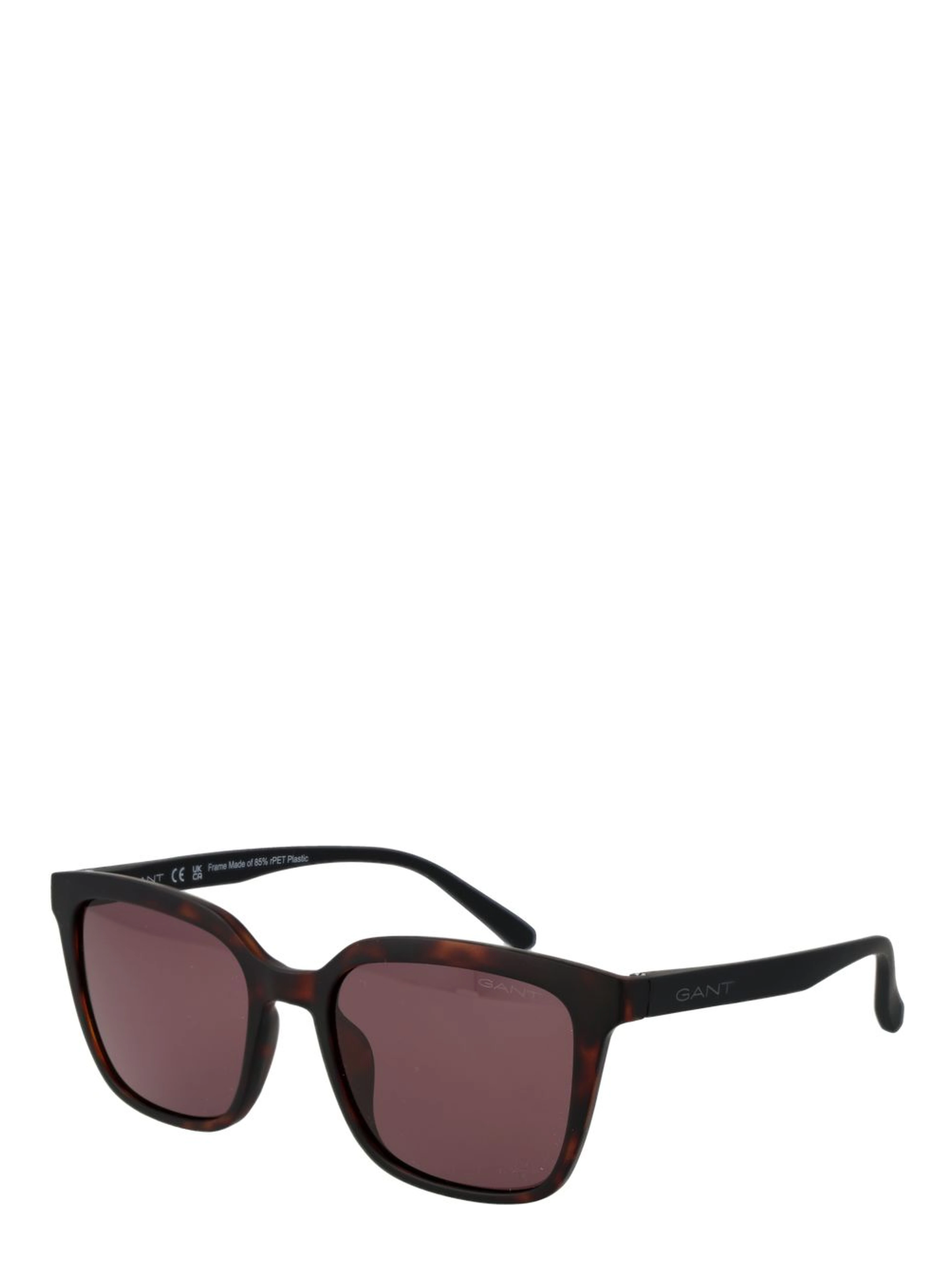 Brown Stainless Steel Sunglasses