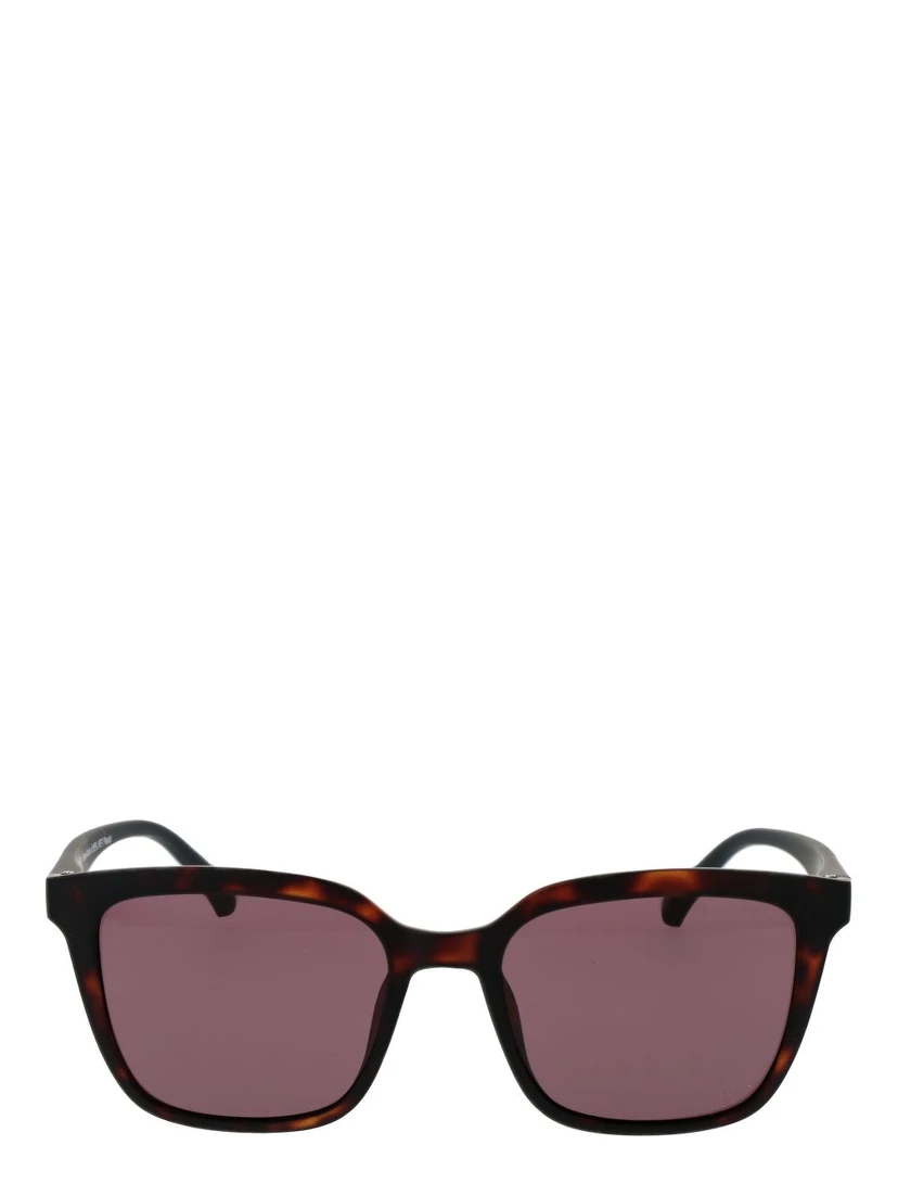 Brown Stainless Steel Sunglasses