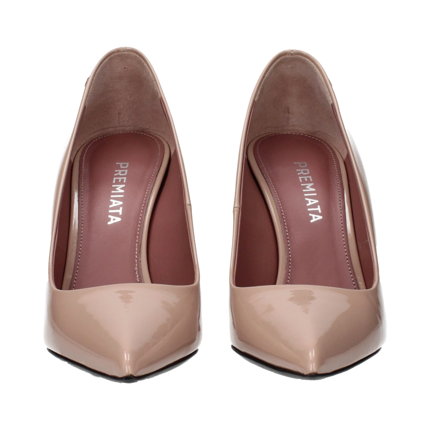 Pink Leather Pumps