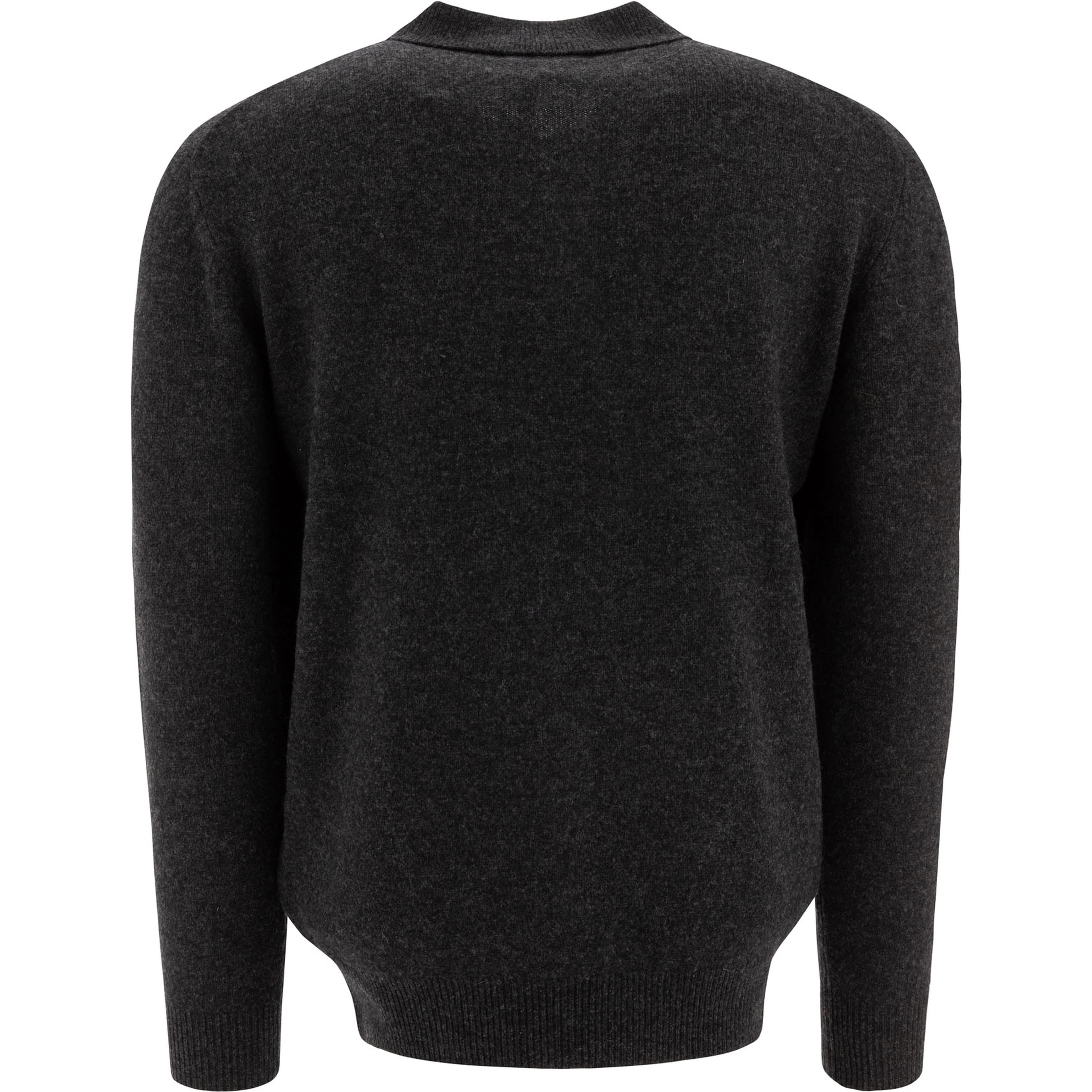 Wool polo shirt