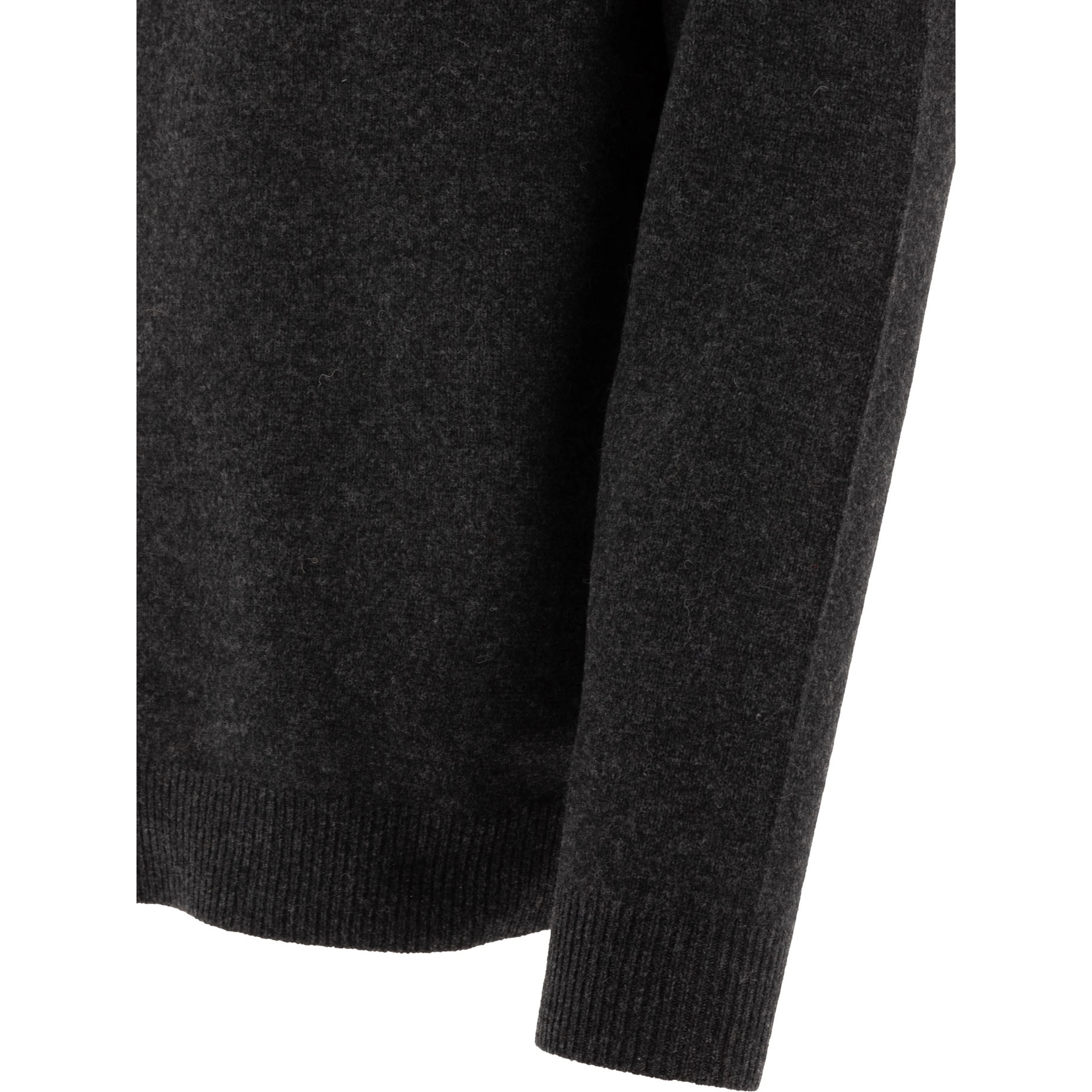 Wool polo shirt